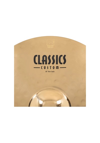 Meinl Cc18tc-b Classics Custom 16" Thin Brilliant Crash Zil