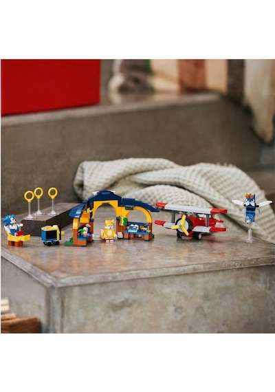LEGO 76991 Sonic The Hedgehog Tailsin Atölyesi Ve Tornado Uçağı 376 Parça