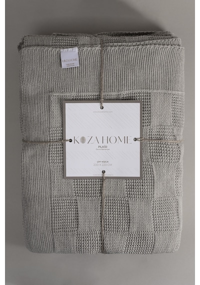 Plaid Vizon Çift Kişilik Battaniye 200 X 220 15010 Vizon