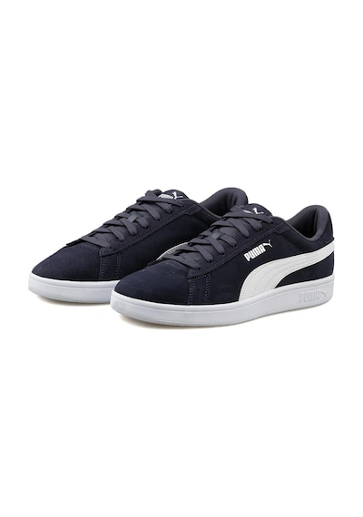 Puma Süet Smash 3.0 Erkek Lacivert Beyaz Sneaker 39098403 Lacivert