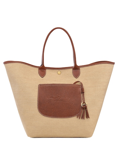 Longchamp Le Pliage Collection L Basket Bag Kadın Omuz Çantası 10308 Hgk Kahve - Bej