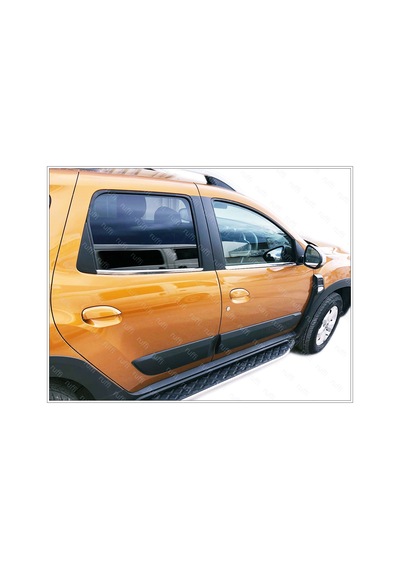 Dacıa Duster Krom Cam Çıtası 4 Kapı 2018 Üzeri Dacıa Duster Krom Cam Çıtası 4 Kapı 2018 Üzeri