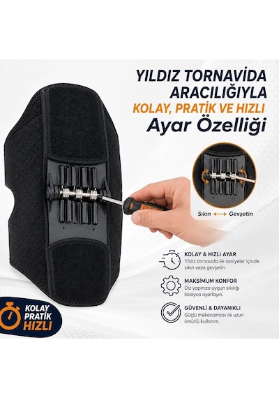 Sunup Sn-25879 Medikal Dizlik Çift