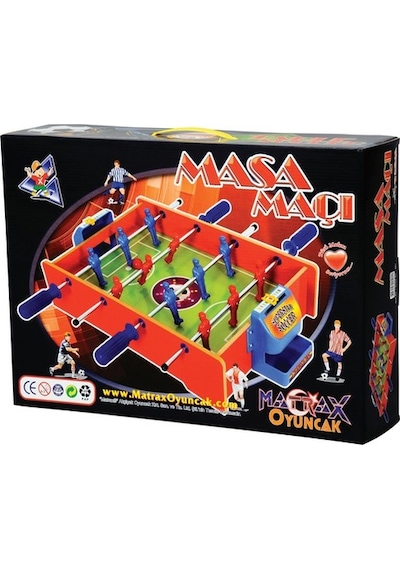 Matrax Oyuncak Ahşap Masa Maçı Oyunu