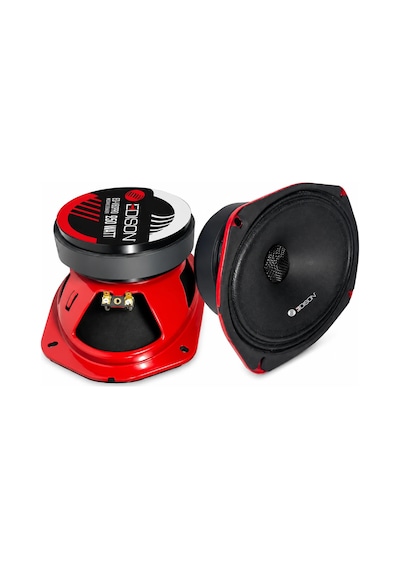 Edison Ed-v69pro 6x9 Oval Karbon Göbek Midrange Hoparlör 250w Rms 100db 1.5" Voice Coil 4 Ohm