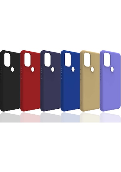 General Mobile 21 Pro Kılıf Zore Biye Silikon Mavi