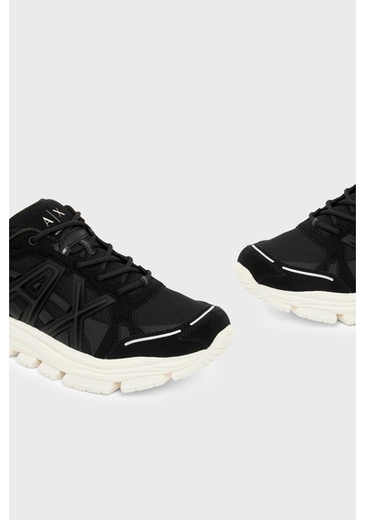 Armani Exchange Logolu Sneaker Ayakkabı Erkek Ayakkabı Xm003608 Af29104 Mc513 Siyah