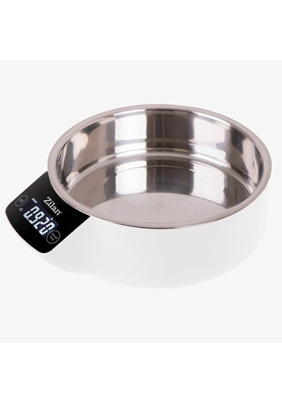 Ayrex Zilan Zln2977 Dijital Mutfak Tartısı, 5 Kg Kapasiteli, 1 Gr Hassasiyetli, Lcd Ekranlı, Kaseli, Beyaz Genel