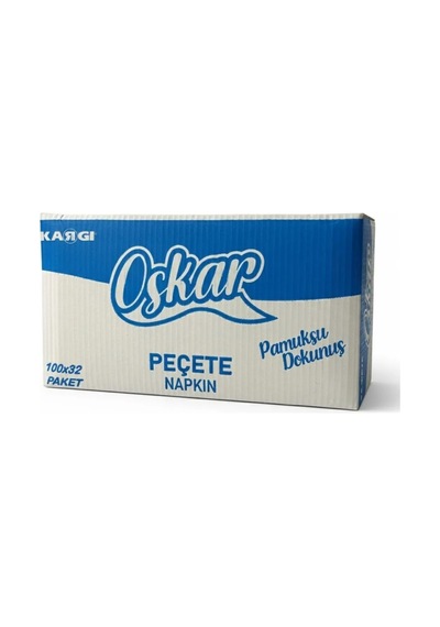 Kare Peçete 100'lü Ambalaj 32'li Koli