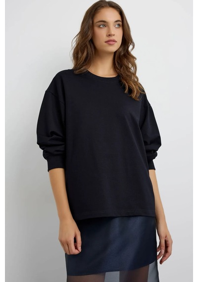 Hiccup Lacivert Sweatshirt Gece Mavisi