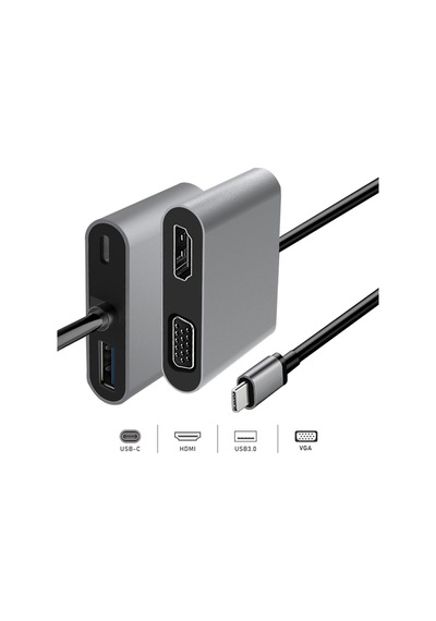 Dexim Premium 4 İn 1 Usb C Hub