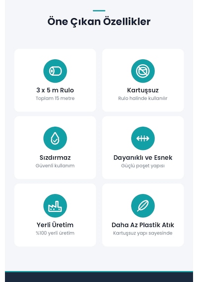 Akıllı Çöp Kovası Muadil Poşeti