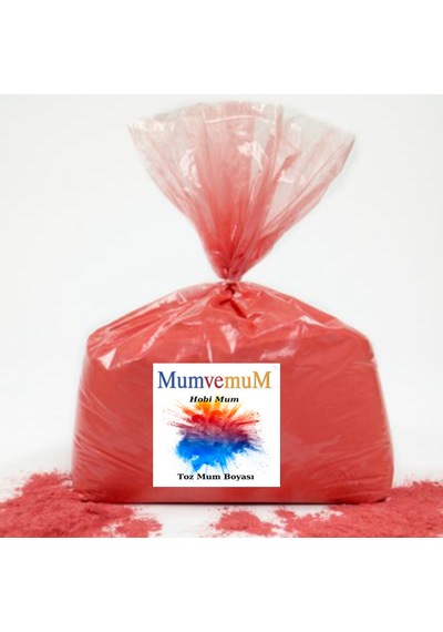 100 Gram Kırmızı Toz Boya - Kirmızı