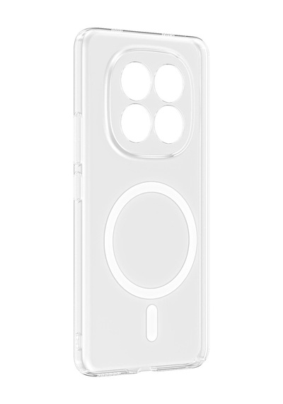 Xiaomi Redmi Note 15 Pro Kamera Korumalı M-safe Şarj Özellikli Şeffaf Redclick London Sert Pc Kapak Şeffaf