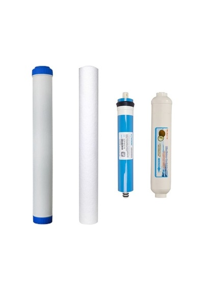 Watergold Su Arıtma 20 İnç G. Aktif Karbon, 1micron Tortu V Membran +filtre