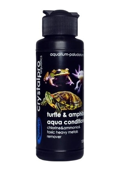Crystal Pro Kaplumbağa Kurbağa Axolotl Su Düzenleyicisi 125 ML
