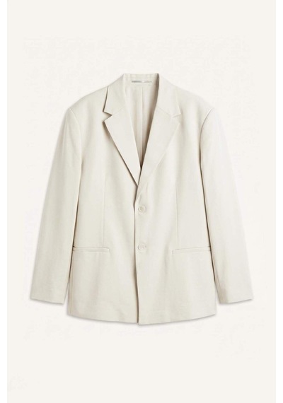 Defacto Oversıze Tencel Ecru Blazer Ceket H7042ax26smer91 Ekru-er91