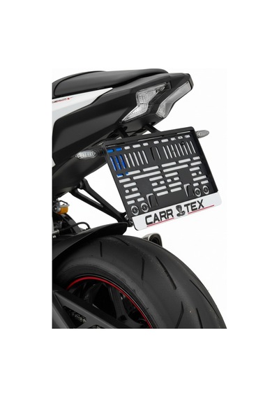 Black Mamba Motor Plaka Çerçevesi 1 Adet Esnek Plakalık Motor Plakalık