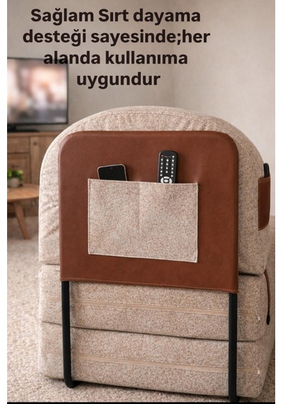 Viscolog Comfy Premium Teddy Kumaşlı Fermuarlı Modüler Çocuk Aktivite Koltuğu ve Yer Minderi 50 x 50 x 70 CM Krem