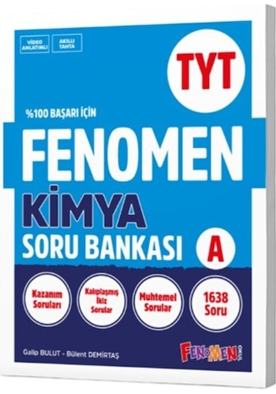 Fenomen Tyt Kimya A Soru Bankası Fenomen Yayınları