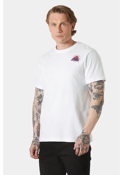 Helly Hansen Core Graphic T -shirt 2.0 Hha.54599 002 Beyaz