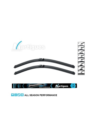 Silecek Süpürgesi 525/475 Mm Aerotwın Mazda Iıı-vw Golf Iv/bora/polo