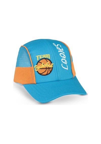 Civil Boys Premium Basketball 10-13 Yaş Çocuk Erkek Kep Şapka - Mavi