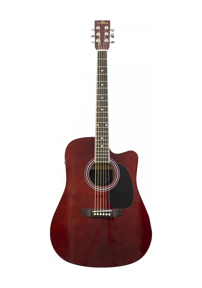Almira F650N-Wrc Wine Red Elektro Akustik Gitar