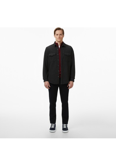 Nautica Erkek Bordo Classic Fit Kazakdüzs57104t
