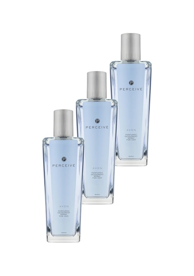 Avon Perceive Parfümlü Kadın Vücut Spreyi 3 x 75 ML