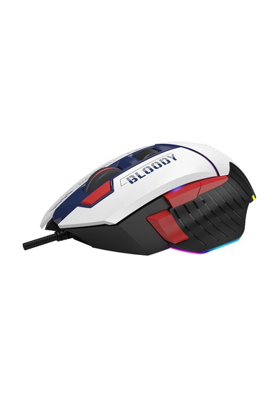 Bloody W95 Max 12.000 Cpi Rgb Ultra-3 Optik Gamer Oyuncu Mouse Sport Navy 4m Dahili Bellek Ekstra Ateş Desteği