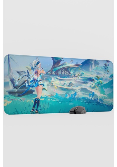 Mualani Genshin Impact Anime Gacha V2 - 90x40 Xxl Gaming Mouse Pad Fare Altlığı