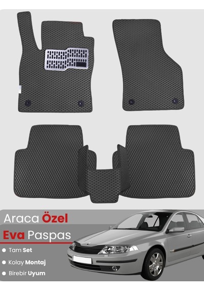 Renault Laguna 2 2001-2007 Uyumlu Eva Paspas Tam Set Oto Paspas,araca Özel 752