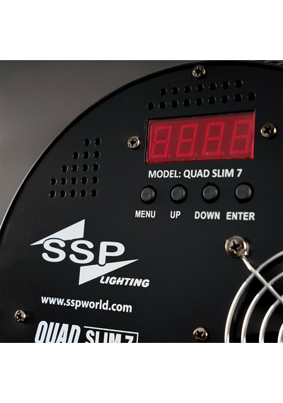 Ssp Deron Quad Slim 7 Led Par Rgbw