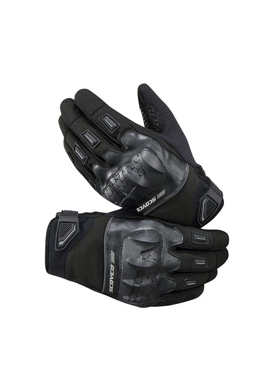Scoyco Mtr192wp Siyah Motosiklet Eldiveni Uzun Full Koruma Kışlık Waterproof Motorcu Eldiven