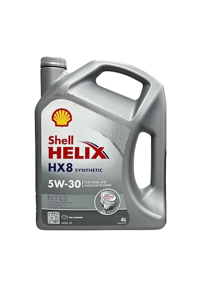 Shell Helix Hx8 Ect C3 5W-30 Dpf Partiküllü Tam Sentetik Motor Yağı 4 L