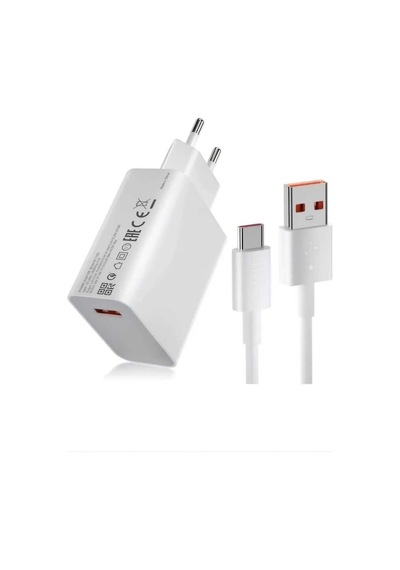 6wl Model- 67w Type-c Turbo Super Fast- Ev Şarj Aleti Duvar Şarj Cihazı