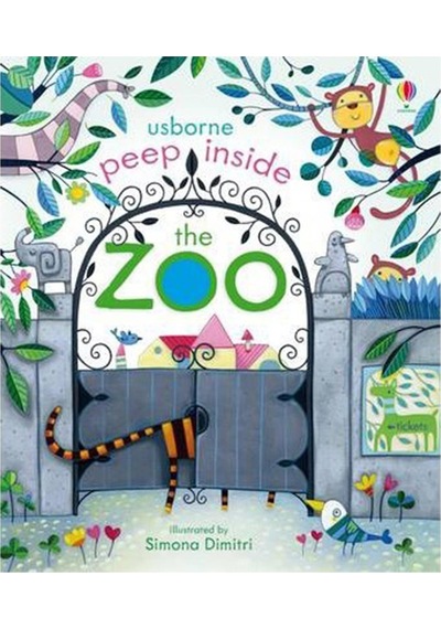 Peep Inside The Zoo - Anna Milbourne - Usborne