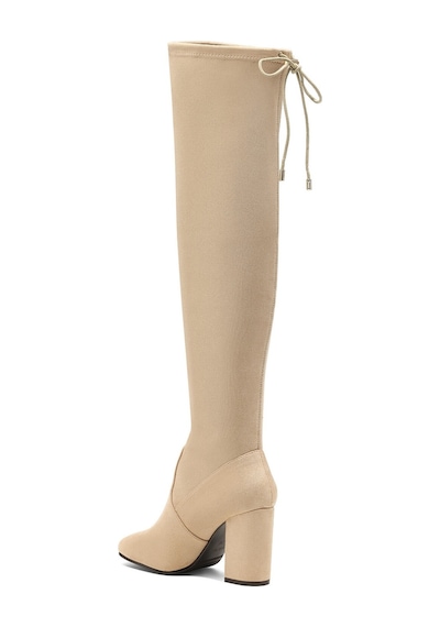 Nine West Cirka 1Pr Krem Kadın Topuklu Çizme 101065395 Bej