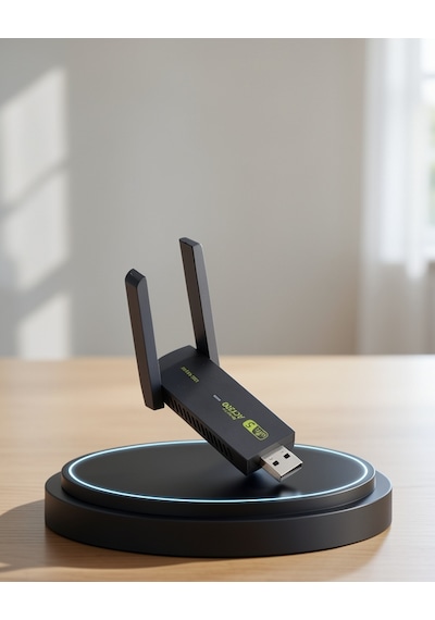Çift Bant Usb Wifi Adaptör 1200 Mbps Hız