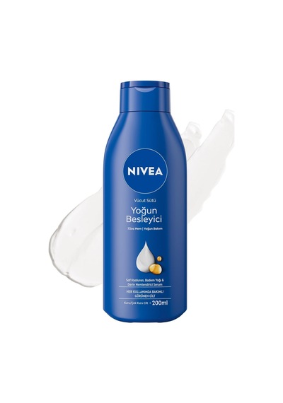Nemlendirici Vücut Sütü 200 Ml,yoğun Besleyici,hyaluron, Yağı,kuru Cilt