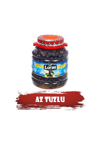 Loras 261 - 290 KB Mega Gemlik Siyah Zeytin Pet 2 KG