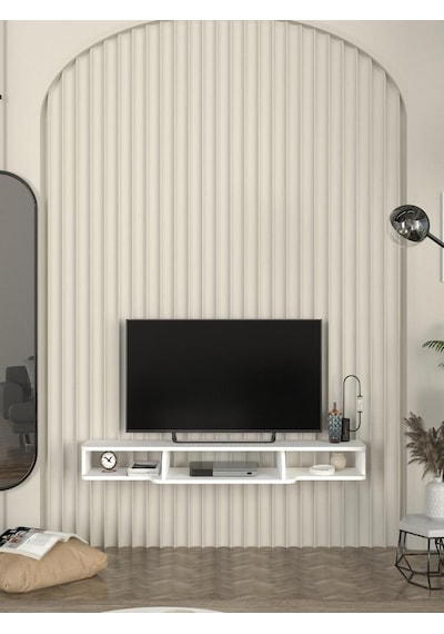 Leppo Tv Sehpası Beyaz 135 Cm Diğer