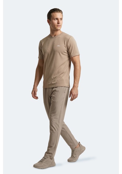Slazenger Hıjack I Erkek Vizon Tişört