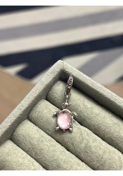 Pembe Kaplumbağa Charm Asafaccessory