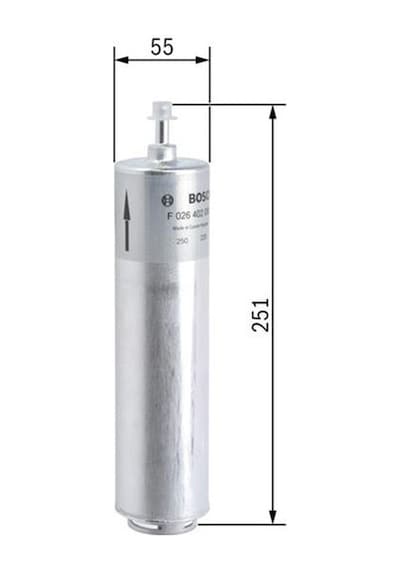 BOSCH F026400334 HAVA FİLTRESİ Q5 12-A5 12-15 A4 08-12