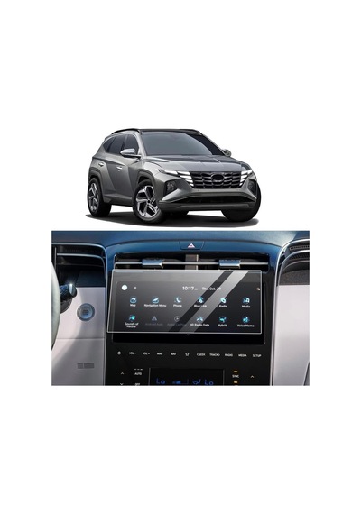 Hyundai Tucson 2022-2024 Multimedya Ekran Koruyucu- Kırılmaz Şeffaf Nano Teknoloji