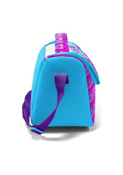 Coral High Kids Pembe Mavi Peri Desenli Simli Thermo Beslenme Çantası 11853