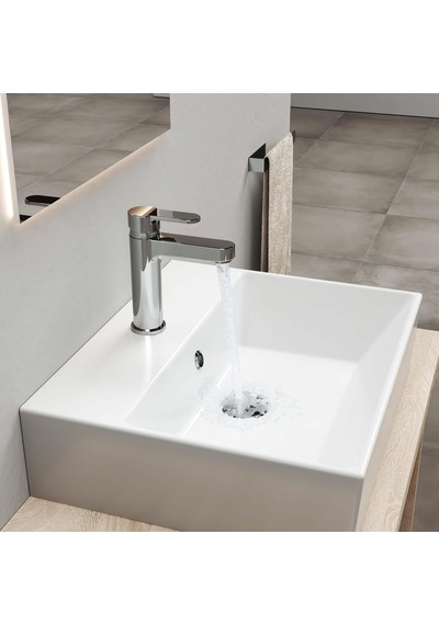 Adell Lento Lavabo Bataryası Medium Parlak Krom