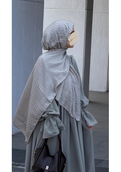 Qalortex Scarf Premium Pamuklu Jakar Şal-taş